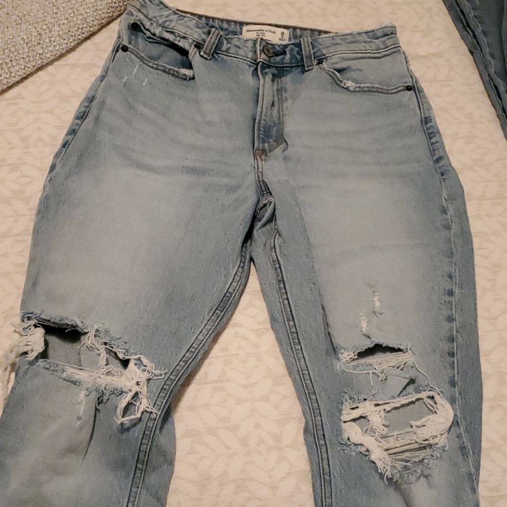 Abercrombie and Fitch Mom Jean's